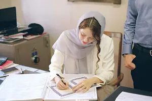 خانم بازیگر ایرانی ازدواج کرد / عکس