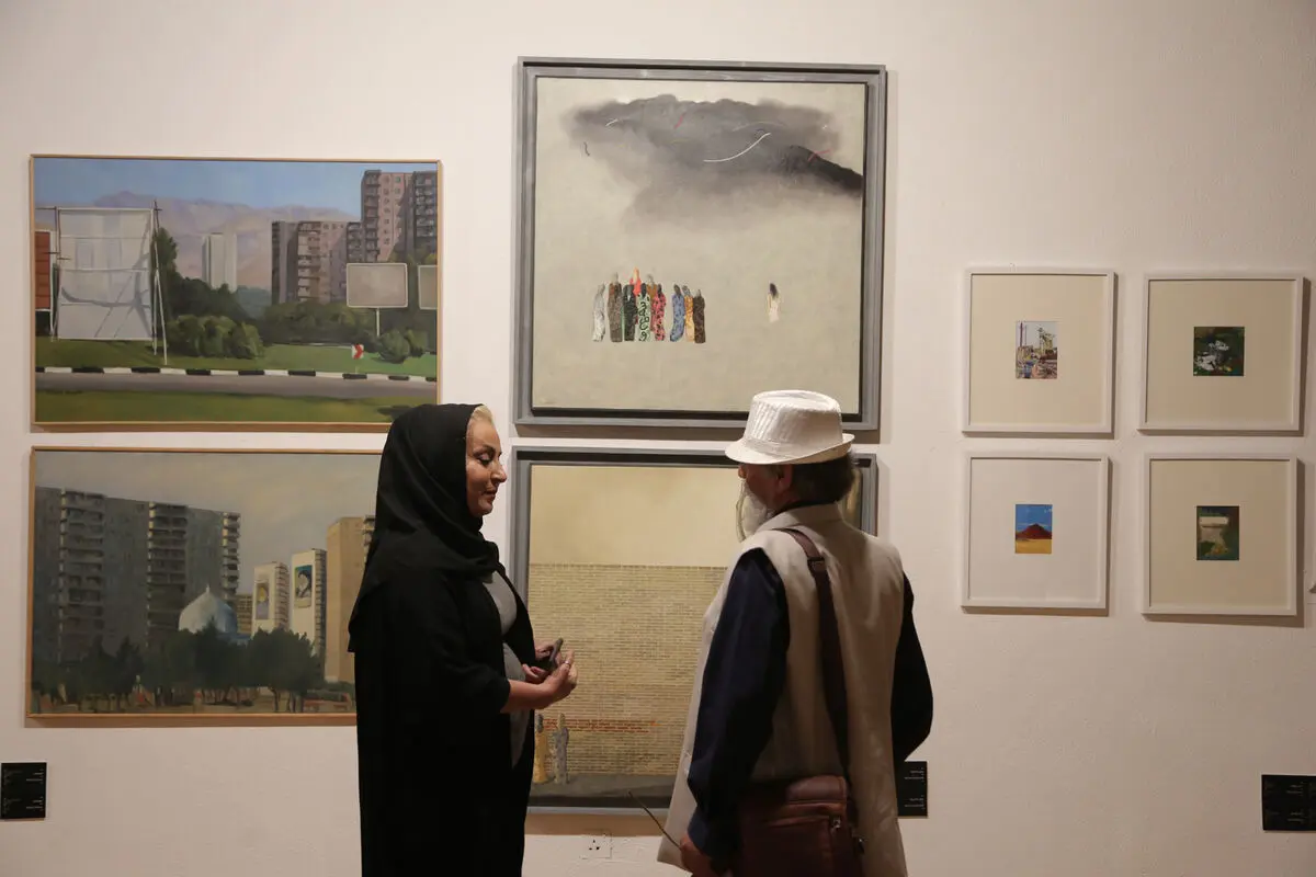 افتتاح نمایشگاه 76 هنرمند در 70 سال اخیر در فرهنگسرای نیاوران