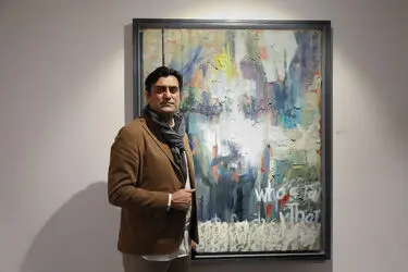 نمایشگاه نقاشی علیرضا آسانلو در گالری شیرین
