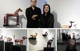 Mojdeh Gallery in Tehran Presents Ahad Ghadiri’s Hybrid Sculptures/ Photos 