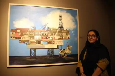 نمایشگاه نقاشی زهرا امیریگانه در گالری شیرین