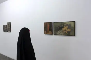 نمایشگاه نقاشی رسول اکبرلو در گالری اُ