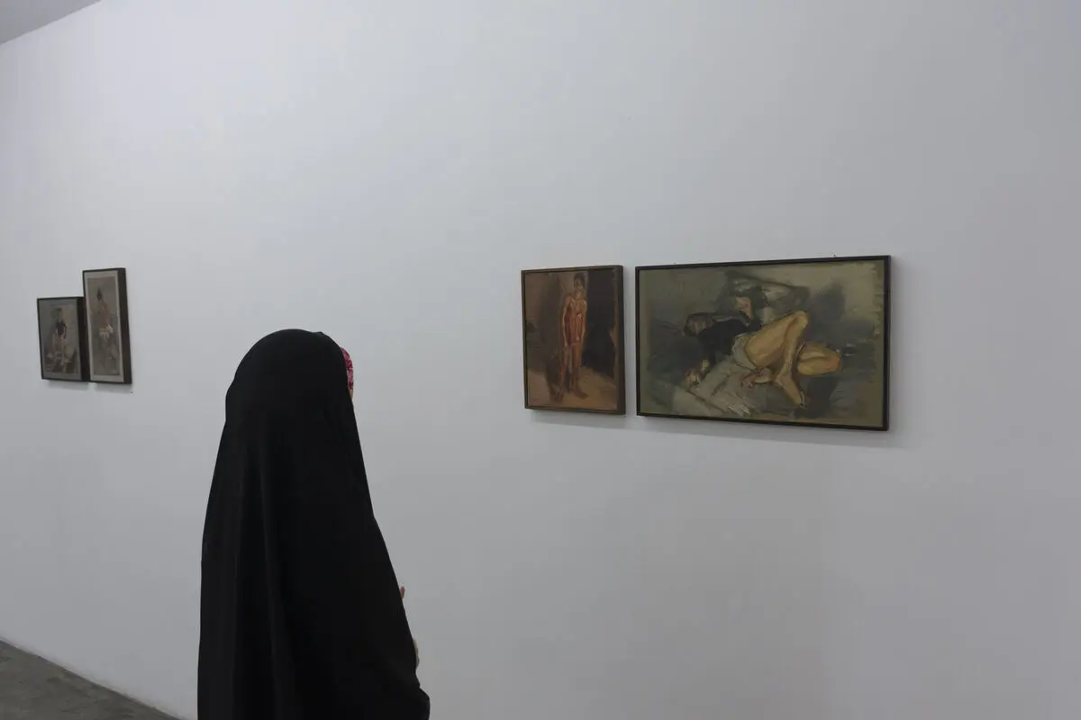 نمایشگاه نقاشی رسول اکبرلو در گالری اُ