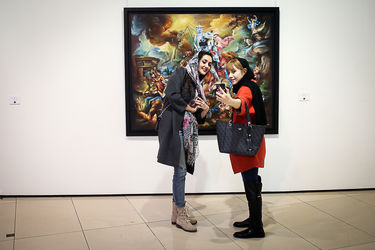 افتتاحیه نمایشگاه گروهی حجم و نقاشی با عوان "ذهن و احساس" در گالری پردیس ملت