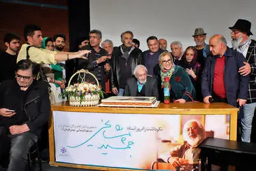 مراسم نکوداشت جمشید مشایخی در خانه هنرمندان ایران
