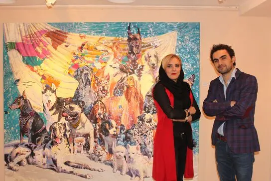 نمایشگاه سگ در گالری شکوه