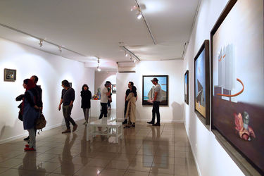 نمایشگاه نقاشی های سارای قاضی اسدالهی در گالری ویستا