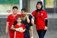 ۸ جام قهرمانی برای همسر علیرضا بیرانوند / اکرم بیرانوند همسر علیرضا بیرانوند فاتح لیگ برتر شد! +عکس