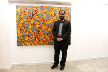 نمایشگاه نقاشی خط روح الله حسین زاده در گالری والی