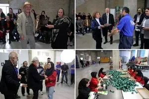 تقدیر هنرمندان از پرسنل کارخانه رنگ وستا/ویدئو