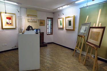 نمایشگاه آثار خوشنویسی یادی از استاد رضا مافی در گالری ترانه باران