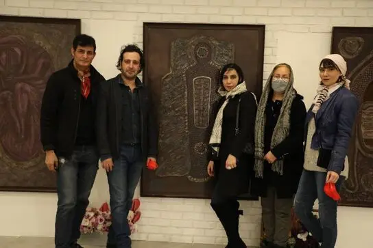 محمد محمدزاده در گالری ماهر
