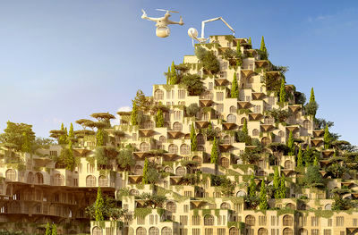 بازسازی موصل به سبک قرون وسطایی/عکس