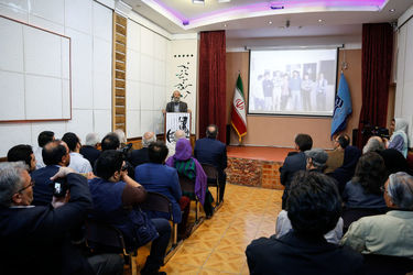 بزرگداشت منوچهر معتبر در هنرستان هنرهای زیبای تهران