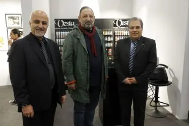Vesta Color at the first Tehran Art Fair