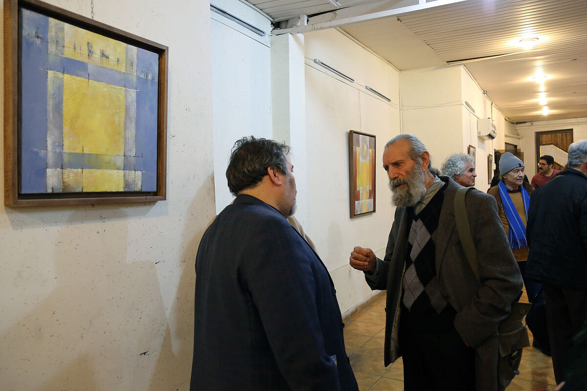 بزرگداشت یعقوب امدادیان در هنرستان هنرهای زیبای پسران