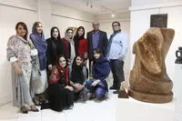 مجسمه‌هایی که از یک کلاس برآمدند/ تصاویری از نمایشگاه مجسمه‌های جمشید مرادیان و شاگردانش 