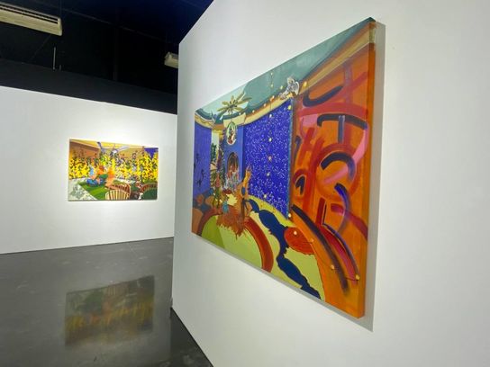 نمایشگاه لیلا اسکندری در گالری زاویه دبی | Leila Eskandari's exhibition at Zawyeh Gallery