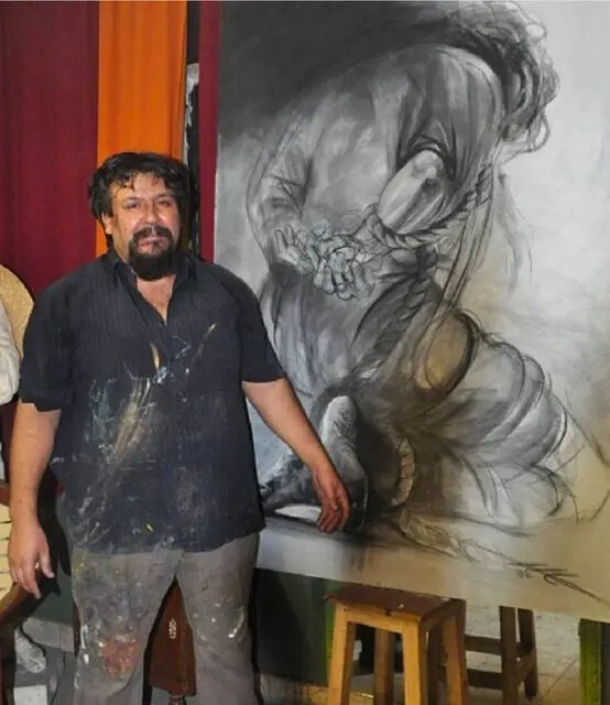 احمد طالبی هنرمند نقاش درگذشت