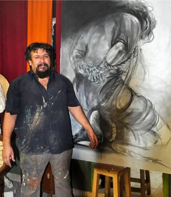 احمد طالبی هنرمند نقاش درگذشت