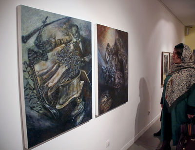 Maryam Salehi Exhibit at Vista Gallery
