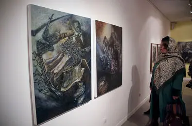 Maryam Salehi Exhibit at Vista Gallery