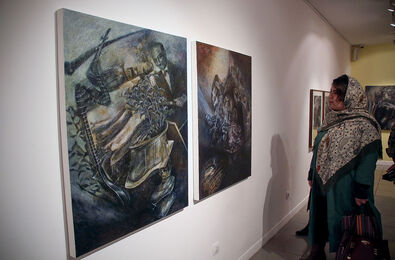 Maryam Salehi Exhibit at Vista Gallery