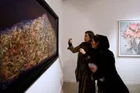 عکس ها از " آهنجیده" هفت نقاش در گالری ویستا