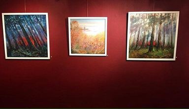 نمایشگاه سالهای نکوور، نقاشی های حجت شکیبا و مینا شکیبا در گالری شکوه