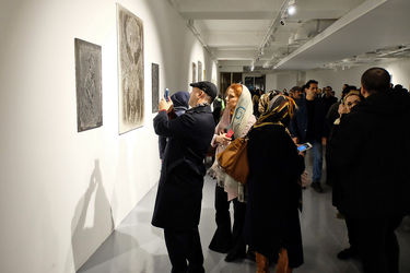 نمایشگاه آثار مصطفی دمیرچی در گالری هتل اسپیناس پالاس