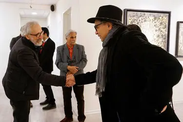 نمایشگاه آثار ایرج اسکندری در گالری ساربان