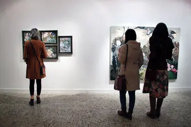 نمایشگاه نقاشی الهام نفیسی در گالری هما
