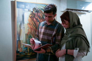 نمایشگاه نقاشی های علیرضا اسماعیلی در گالری گلستان