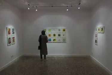 نمایشگاه نقاشی‌های وحید جعفرنژاد در گالری هما