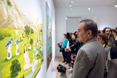 نمایشگاه 13 هنرمند ایرانی برگزار شده توسط گالری باوان به کیوریتور تکین آغداشلو