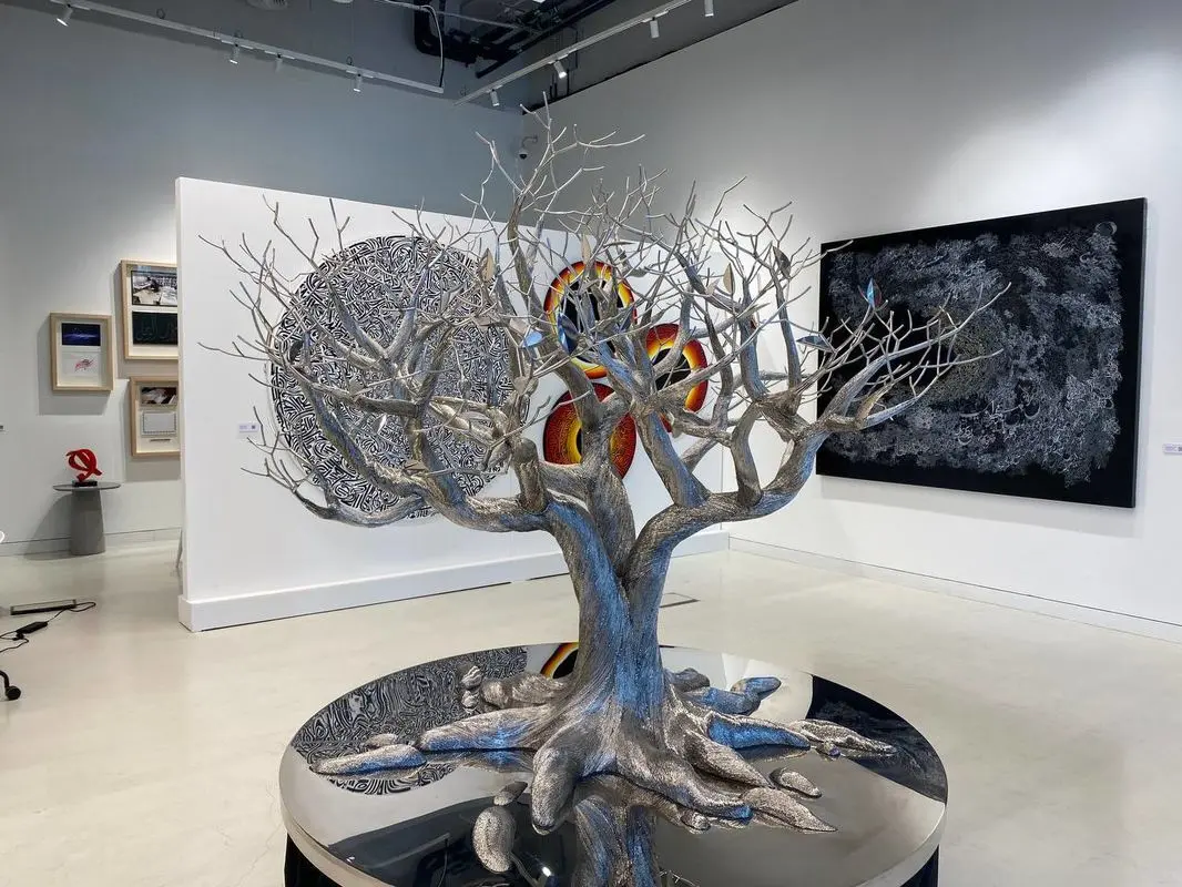 نمایشگاه جدید گالری کلمات دبی | New artworks show at Kalimat Gallery Dubai
