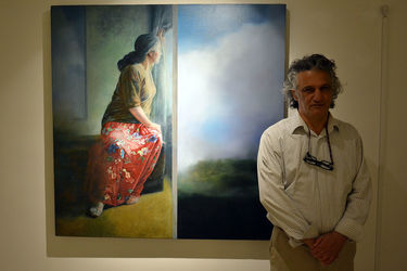 نمایشگاه گروهی نقاشی‌های هنرمندان متولدین دهه 40 در گالری ژاله