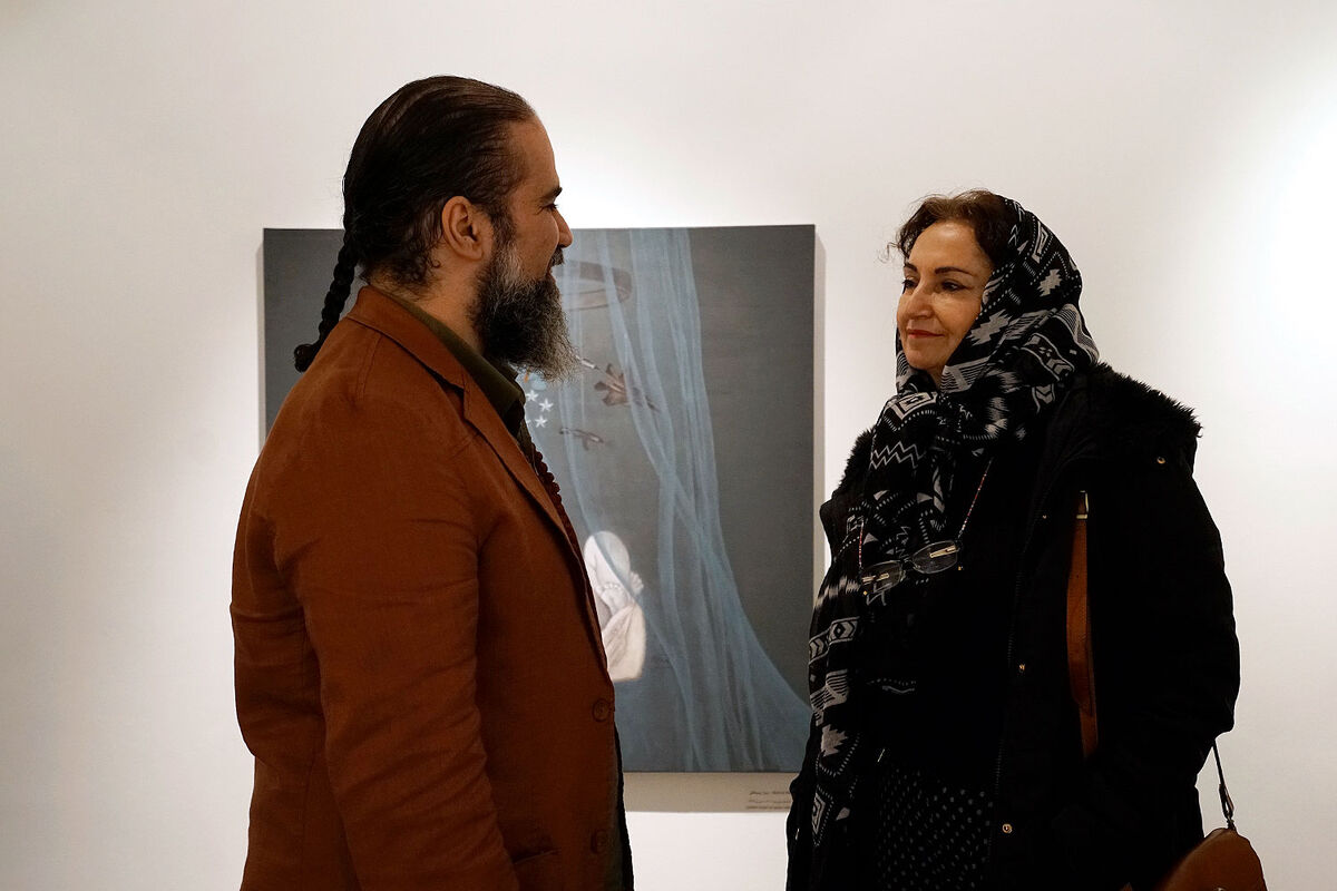 نمایشگاه گروهی نقاشی یادبود توران میرهادی درگالری ویستا