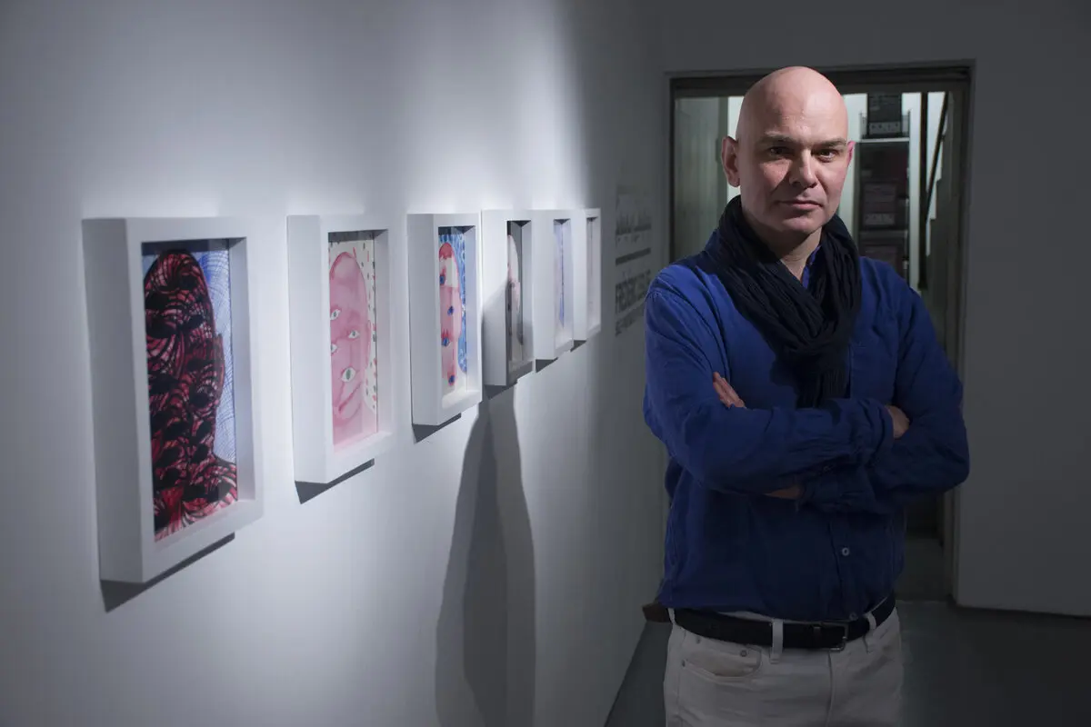 Azad Art Gallery Displays Frederic Leglise Self Portraits