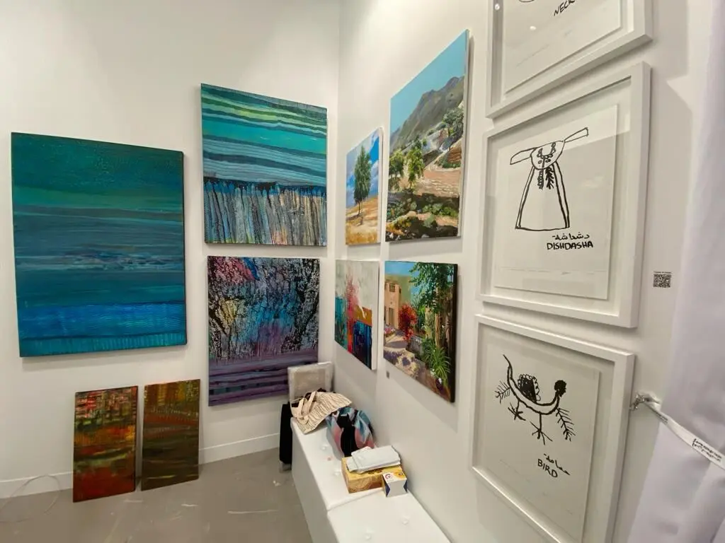 عایشه ال عبار  Aisha Alabbar در آرت ابوظبی Abu Dhabi Art ۲۰۲۳