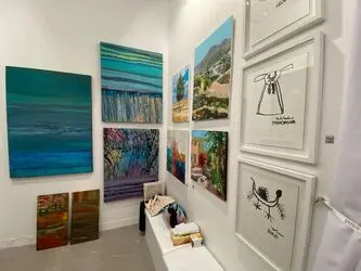 عایشه ال عبار  Aisha Alabbar در آرت ابوظبی Abu Dhabi Art ۲۰۲۳
