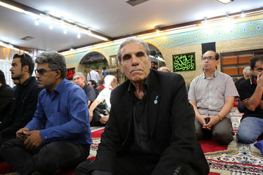 مراسم ختم زنده‌یاد حسین عرفانی در مسجد بلال