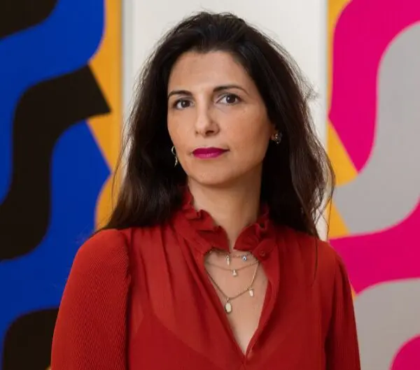 Conversation between Asmaa Al-Shabibi and Andreina Perez-Cisnero at Lawrie Shabibi in Alserkal Avenue 