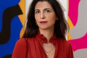 Conversation between Asmaa Al-Shabibi and Andreina Perez-Cisnero at Lawrie Shabibi in Alserkal Avenue 