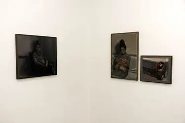 نمایشگاه نقاشی رسول اکبرلو در گالری اُ