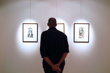 نمایشگاه چاپ دستی های ندا تولایی در گالری آتبین