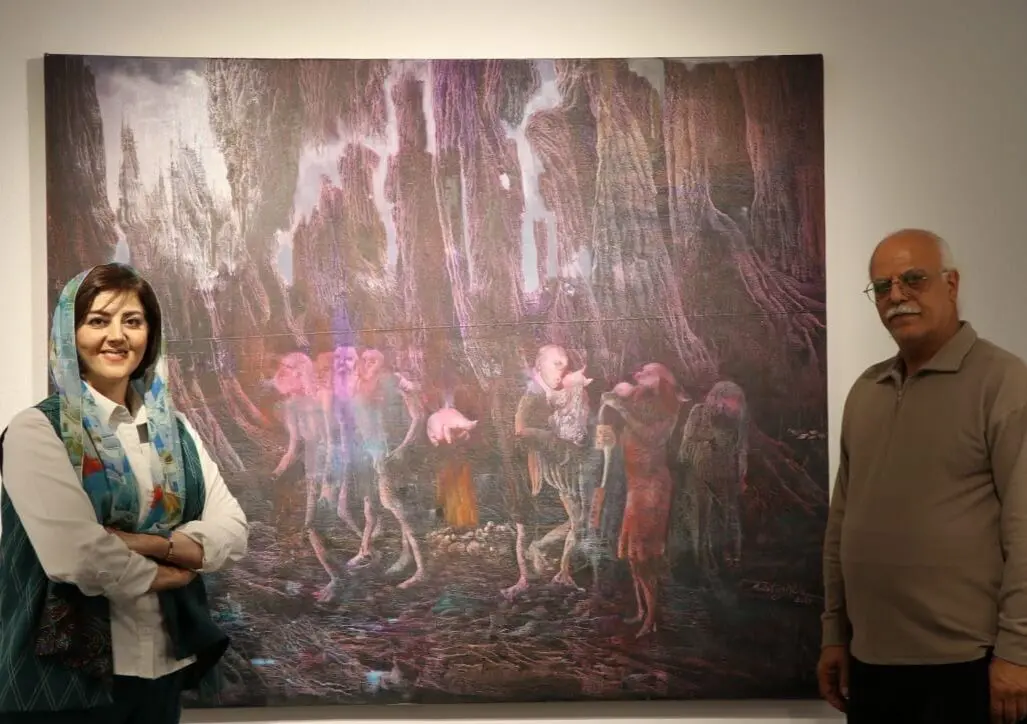 Zohreh Mehraban Majid Kamrani Maad Gallery 