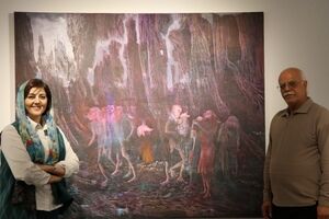 Maad Gallery Showcases Majid Kamerani’s Paintings / Photos