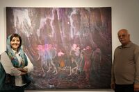 Maad Gallery Showcases Majid Kamerani’s Paintings / Photos