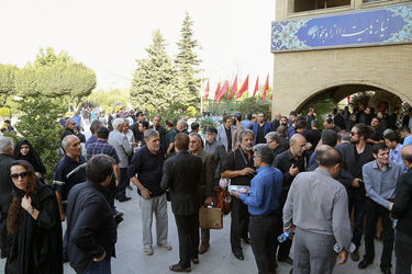 مراسم ختم زنده‌یاد حسین عرفانی در مسجد بلال